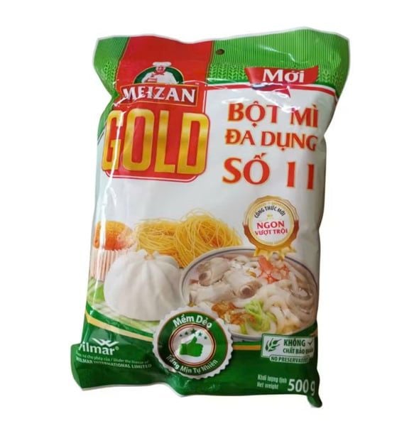 FL-Bột. All Purpose Wheat Flour No.11 Meizan Gold 500g