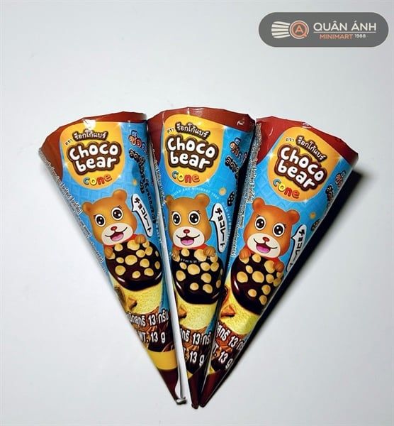 SN- Chocobear Ice Cream-Shaped Chocolate Bar 13g