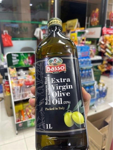 OI-Dầu. Olive Oil Extra Virgin Basso 1L