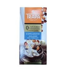 CH- Chocolate & Hazelnuts Sugar-Free Milk Trapa 100g