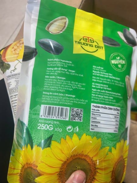 NU- Sunflower Seeds TRUONG DAT 250g
