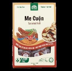 FRD- Trái cây sấy. Tamarind Fruit Roll Tu Bong 120g