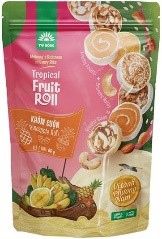 FRD- Trái cây sấy. Pineapple Roll Tu Bong 80g