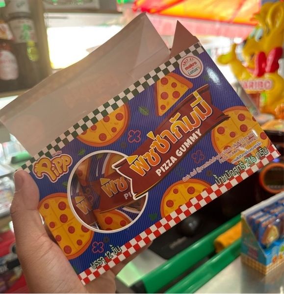 SN.CD- PIPP Pizza Gummy Candy 18g