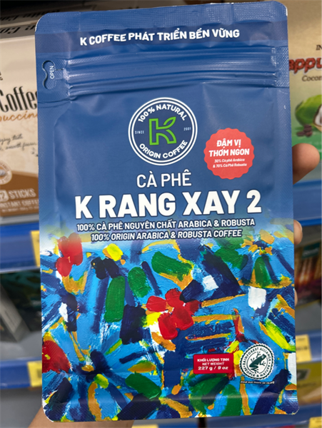 CF-Cà phê. Roasted And Ground Coffee 2 K 227g