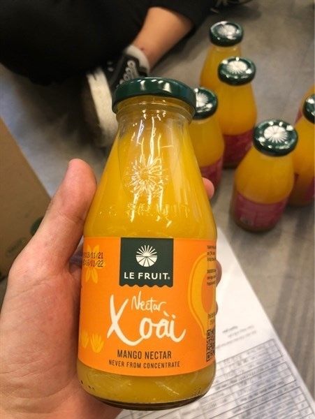 BW.J-Nước ép. Mango Juice Le Fruit 250ml