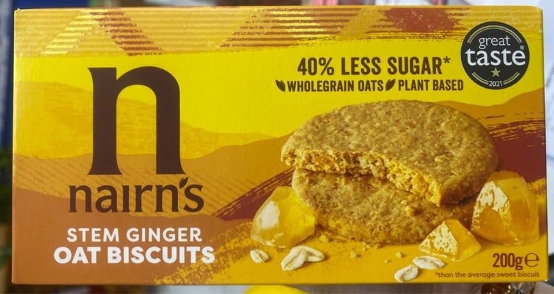 SN.PC- Ginger Oat Biscuits Nairn's 200g