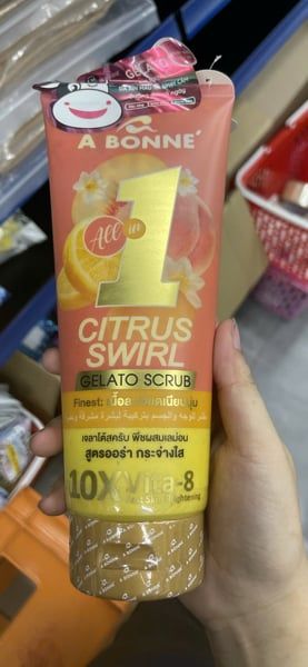 PU-Tiêu dùng. Citrus Gelato Body Scrub Cream A Bonne 300g