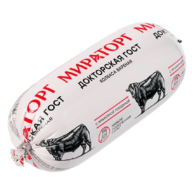 ME.SS- ME.CC-Thịt nguội. Boiled Sausage Doctorskaya Miratorg 470g