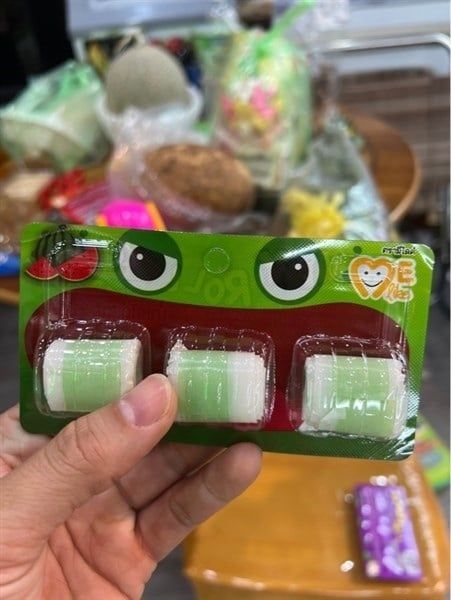 SN.CD-Kẹo. Thai Watermelon Flavored Rolled Candy PIPP 21g