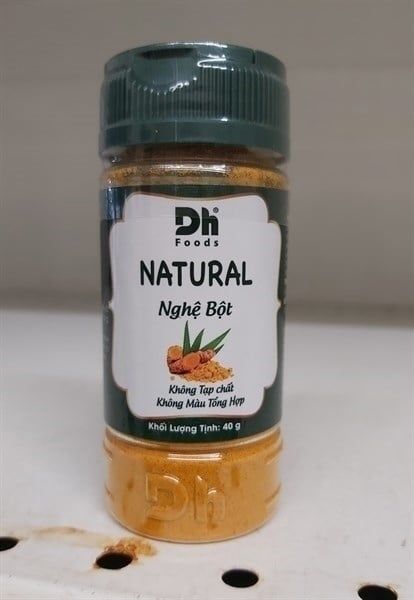 SD-Gia vị & Baking. Natural Ground Turmeric DH Foods 40g