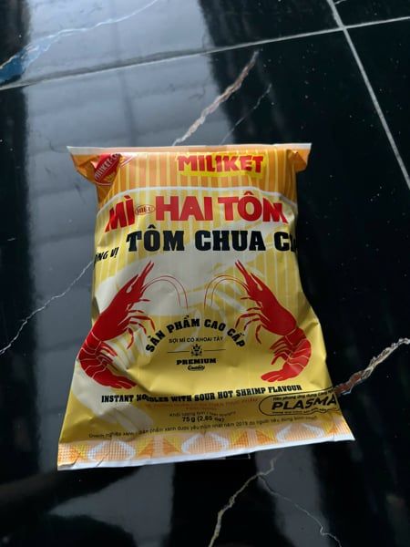 GR.NO-Mì. Premium Hot & Sour Shrimp Instant Noodles Miliket 75g (30)