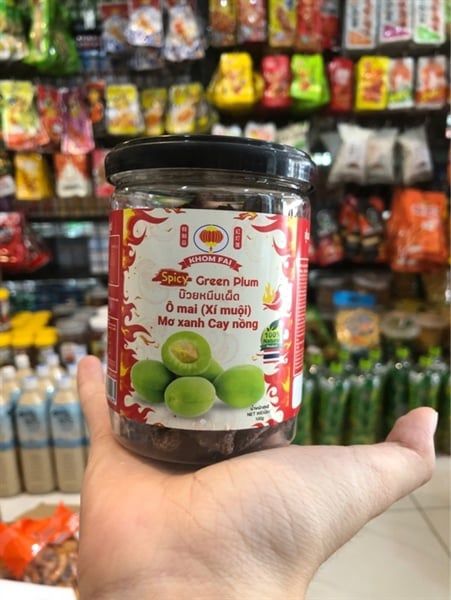 FRD- A Spicy Green Plum Jam Snack Khom Fai 100g