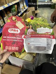 FRD-Trái cây sấy. Dried Red Dragon Fruit Ohla 200g