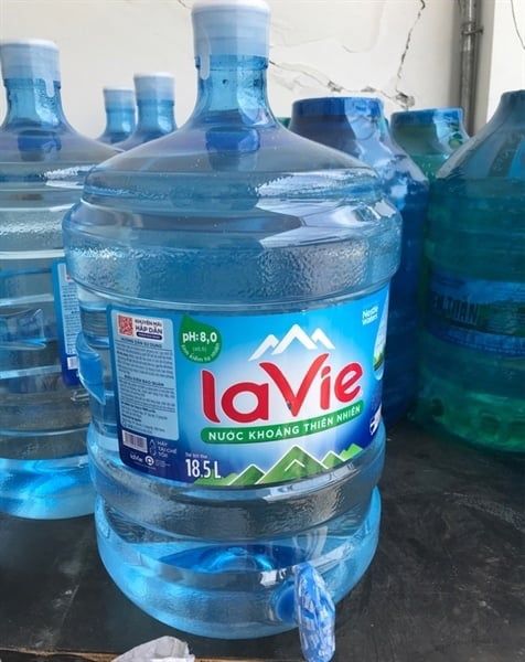 BW.W-Nước suối. Mineral Water With Tap LaVie 18.5L