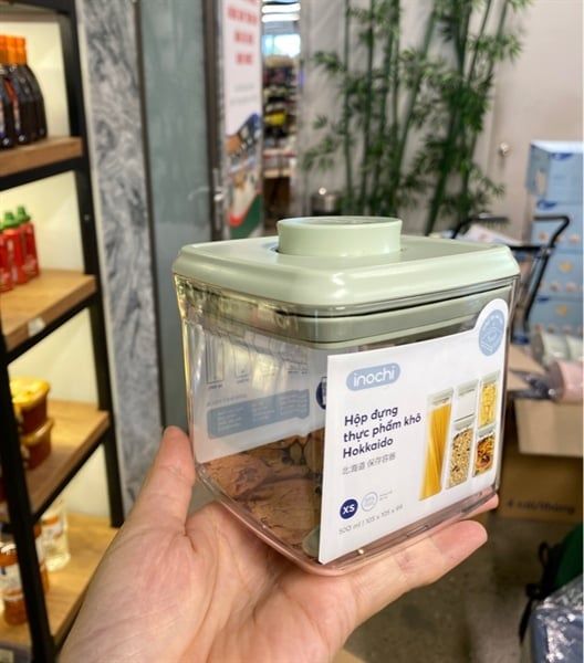 CU-Dụng cụ bếp. Dry Goods Storage Box Hokkaido 500ml