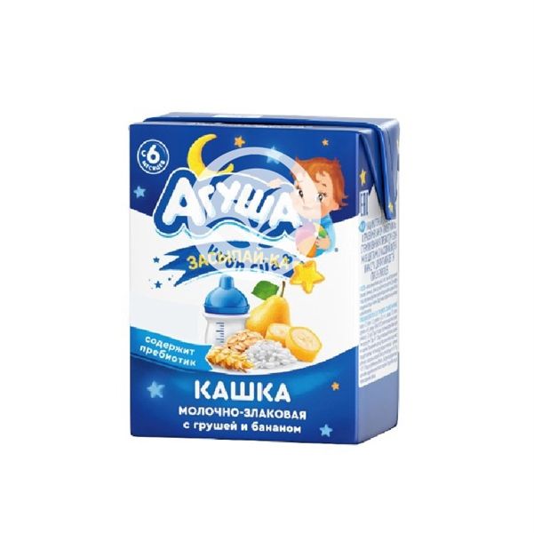 DA.M.N - Sữa. Nighttime Cereal Milk with Pear & Banana Agusha 200ml