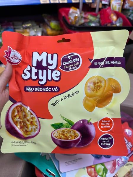 SN.CD-Kẹo. Passion Fruit Flavor Gummy Candy My Style 120g