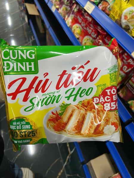 GR.NO-Mì. Pork Rib Rice Noodle Soup Cung Dinh 85g (30)