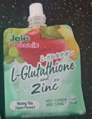 BW.J-Nước ép. Apple + L-Glutathione + Zinc Jele Beautie 150g ecp
