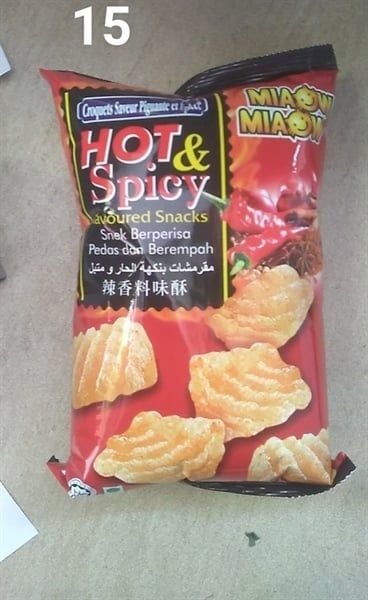 SN-Bánh. Snack Hot & Spicy Miaow Miaow 60g