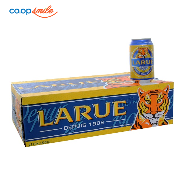 Bia LARUE Xanh thùng 24lon x 330ml