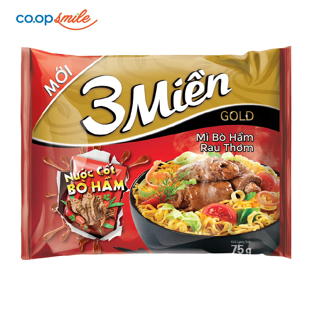 Mì Reeva 3MIEN bò rau thơm 75g