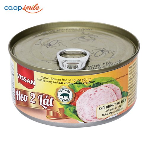 Heo 2 lát VISSAN có khóa 150g