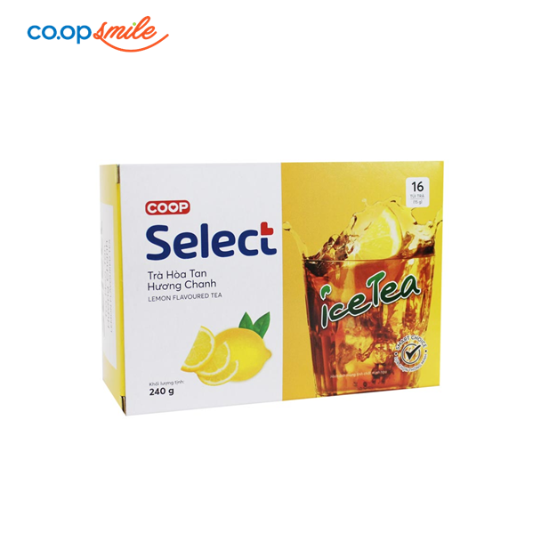 Trà chanh Co.op Select 16 gói x 15g