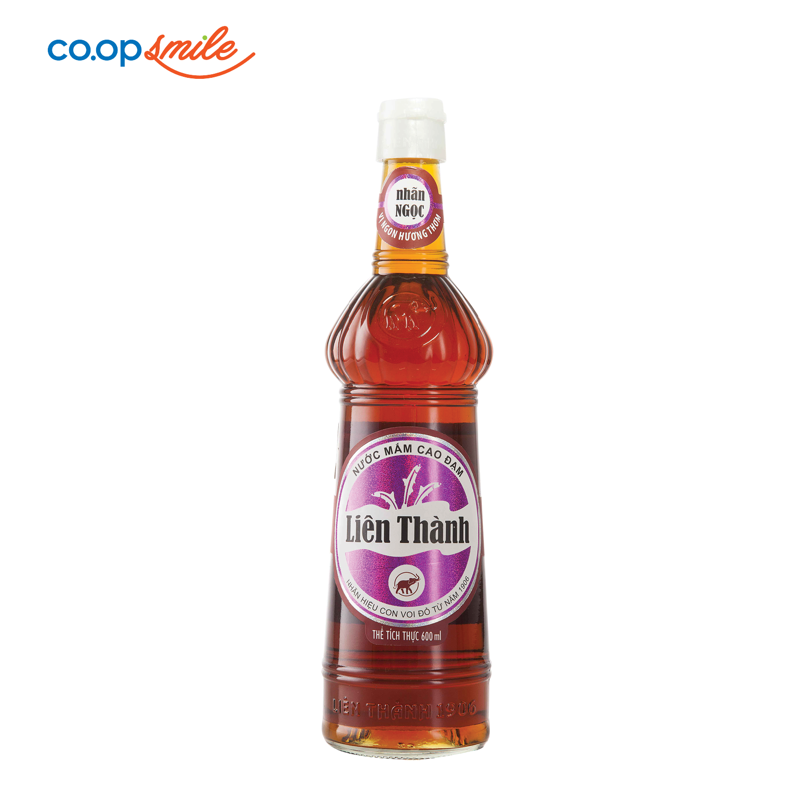 Nước mắm Liên Thành nhãn ngọc 40N thủy tinh 600ml