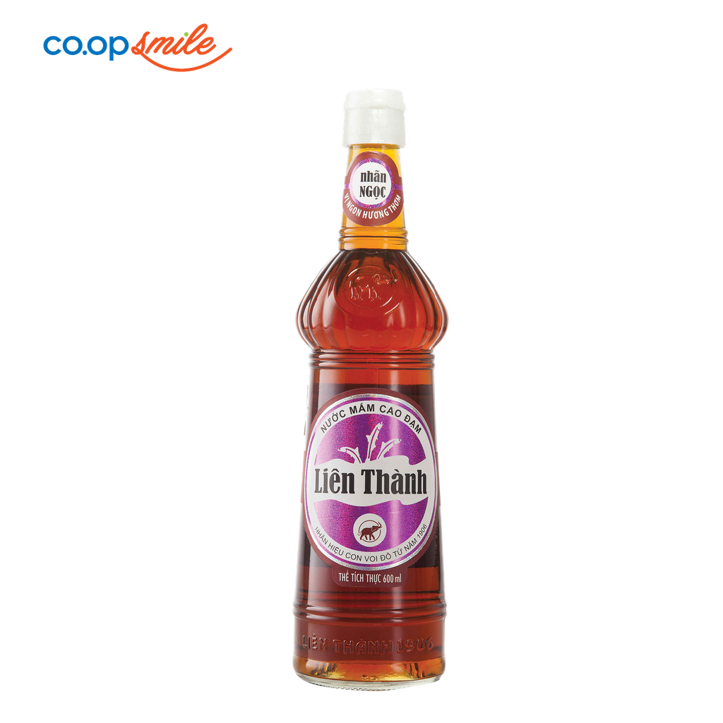 Nước mắm Liên Thành nhãn ngọc 40N thủy tinh 600ml