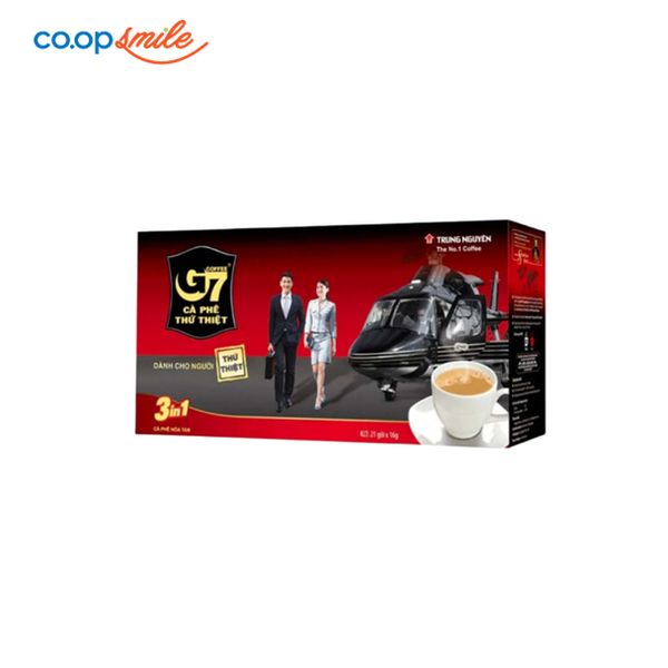 Cà phê hòa tan G7 3in1 hộp 21x16g