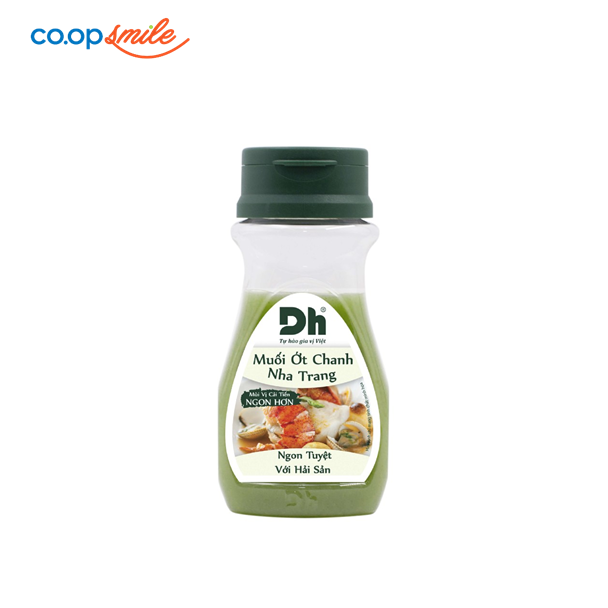 Muối ớt chanh xanh DHF pet 200g