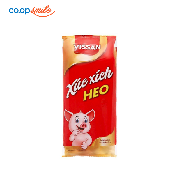 Xúc xích heo VISSAN 4x70g