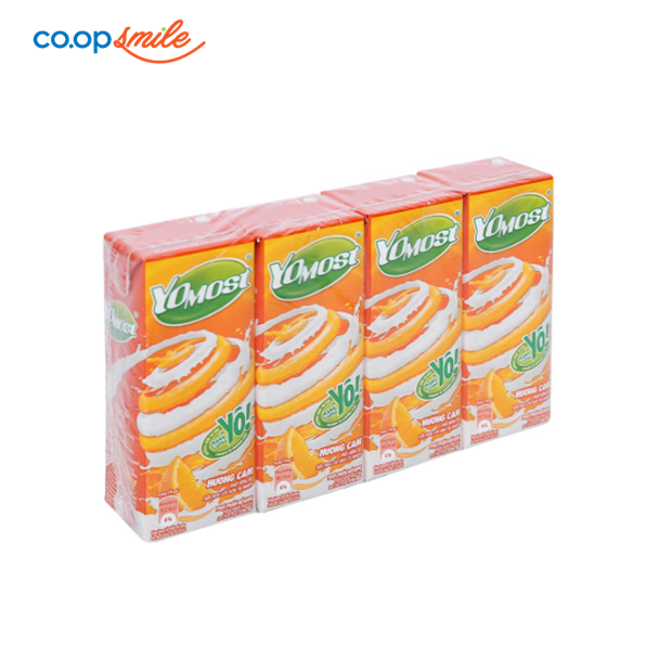 Yomost sữa chua cam lốc 4x170ml