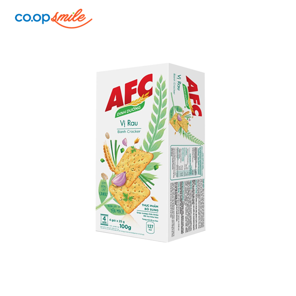 Bánh AFC rau cải hộp 100g