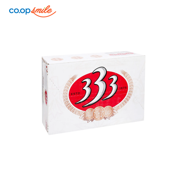 Bia 333 lon thùng 24x330ml