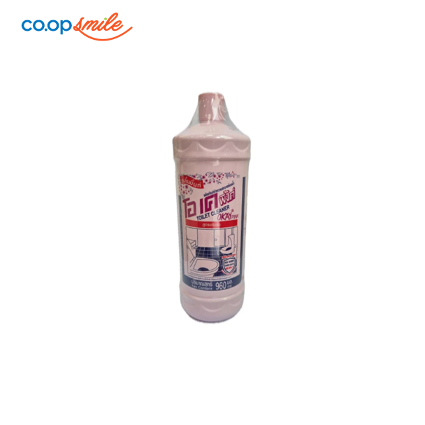 Nước tẩy toilet Okay hồng 960ml