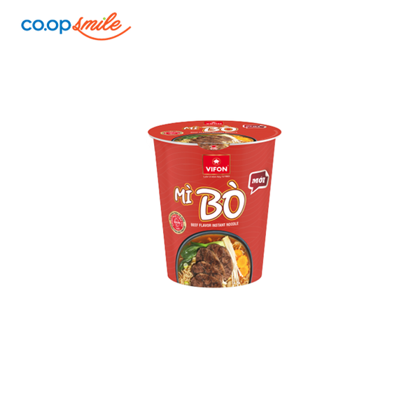Mì Vifon bò ly 60g