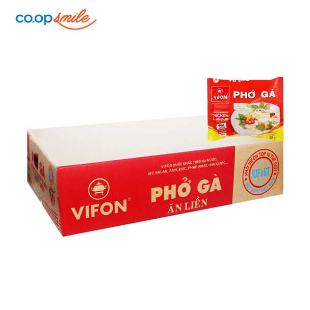 Phở gà VIFON thùng 30 gói x 65g