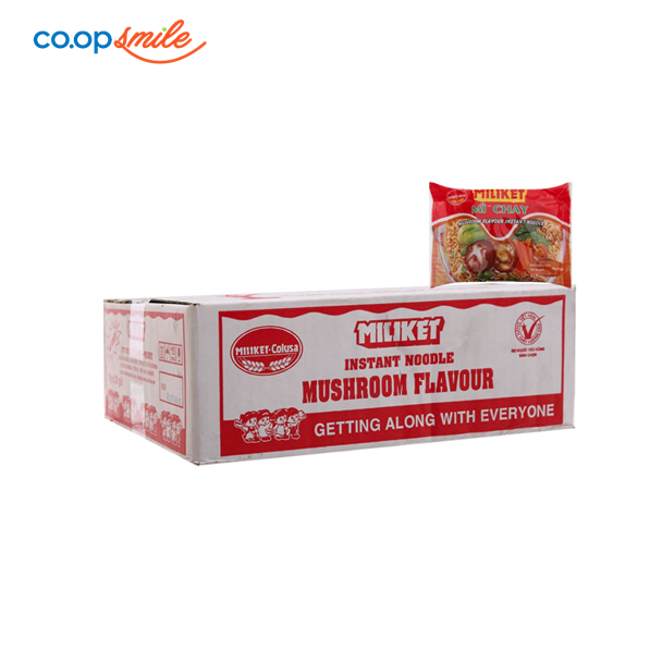 Mì Miliket chay thùng 30x70g