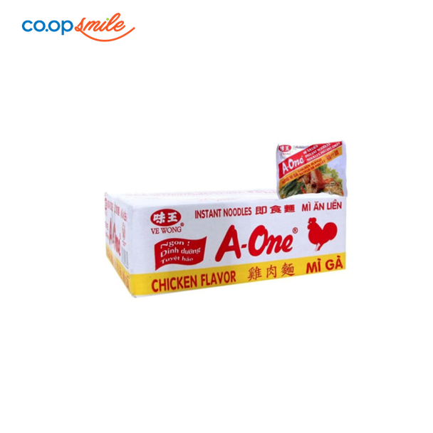 Mì A-one vị gà thùng 30 gói x85g