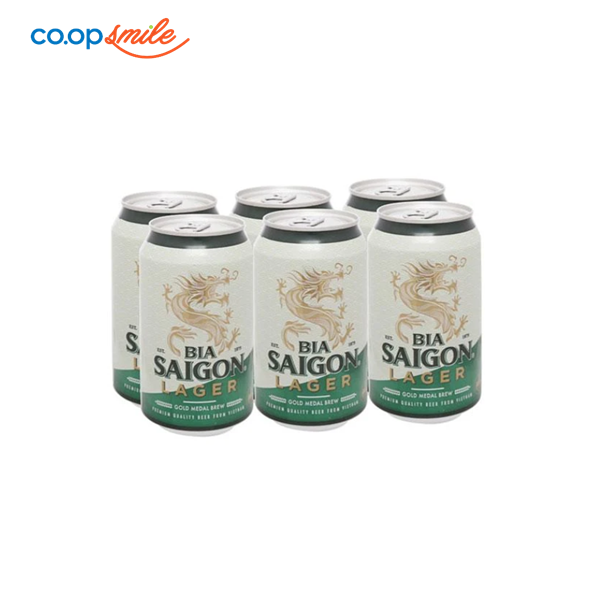 Bia Sài Gòn Lager lốc 6x330ml
