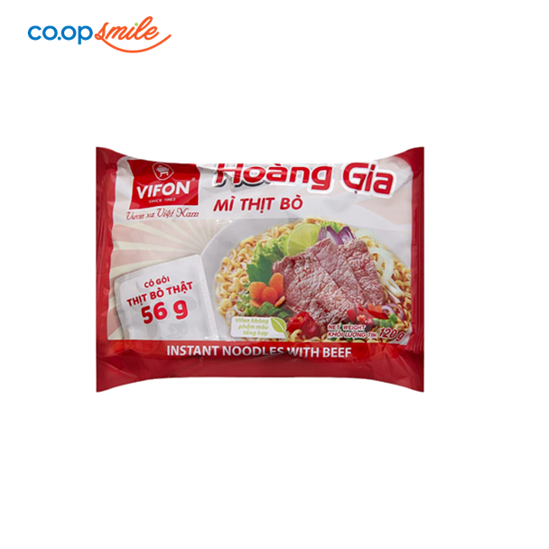 Mì Hoàng Gia vị thịt bò 130g