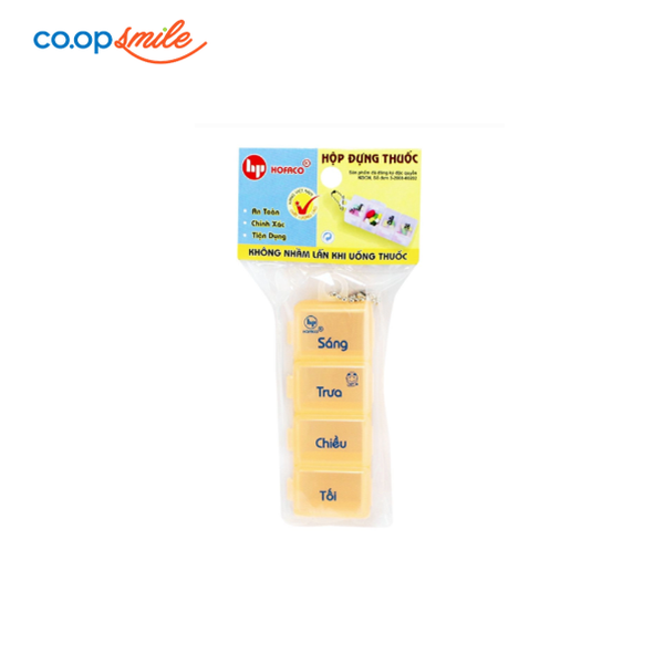 Hộp đựng thuốc HPG 41   4 ngăn