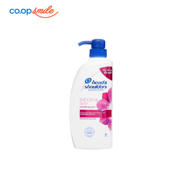 Dầu gội Head & Shoulders suôn mềm óng mượt chai 625ml