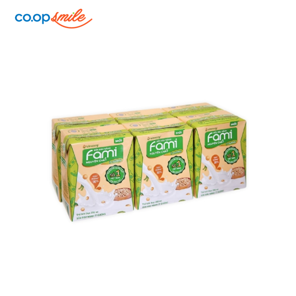 Sữa đậu nành FAMI lốc 6x200ml