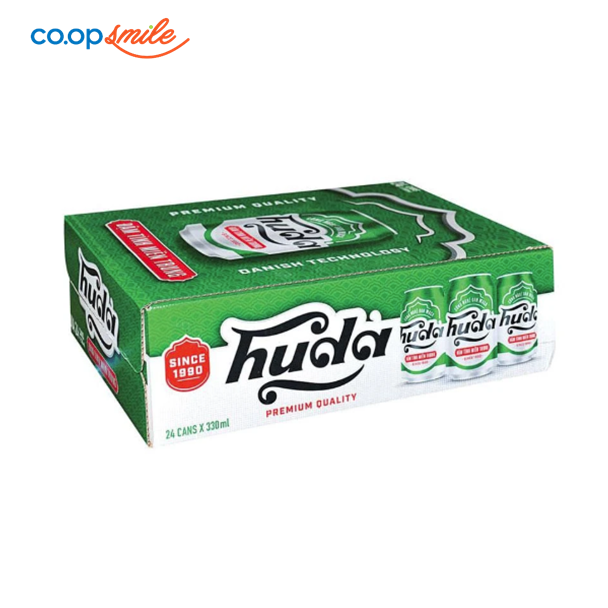 Bia Huda lon 24x330ml