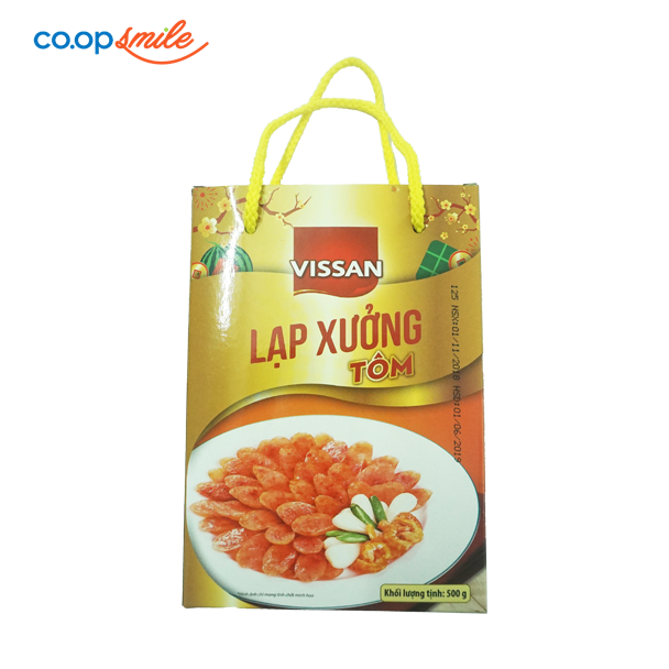 Lạp xưởng tôm Vissan hộp 500g