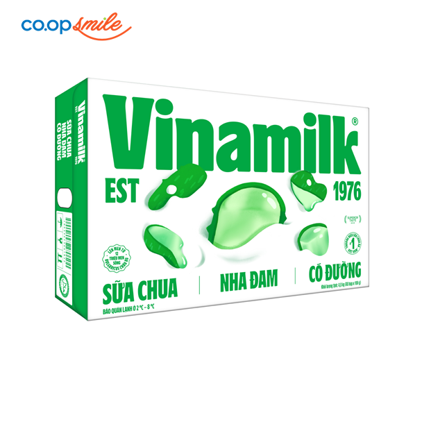 Sữa chua Vinamilk nha đam thùng 48 hũ x 100g